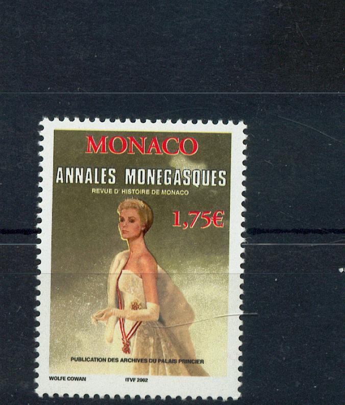 MONACO 2365 Princesse Grace 2002 neufs ** luxe MNH sin charnela prix de la poste 1.75 