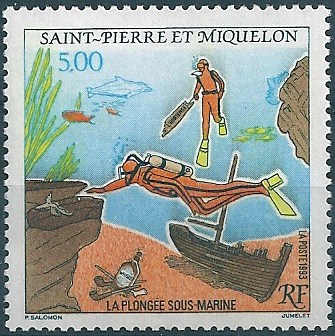 Saint Pierre & Miquelon - 1993 - Y&T 574 ** - MNH