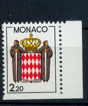 Monaco 1613 Armoiries 1987 neuf ** Tb MNH sin charnela  faciale 0.33