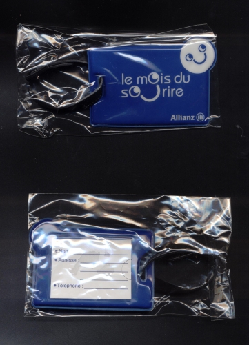 Etiquette de voyage pour valise Label Travel luggage ALLIANZ