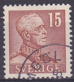 SUEDE 1939 OBLITERE N° 261a