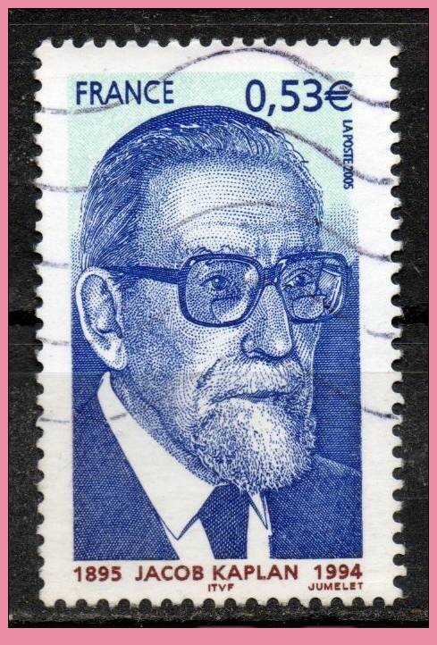 France Oblitéré Yvert N°3859 Jacob KAPLAN 2005