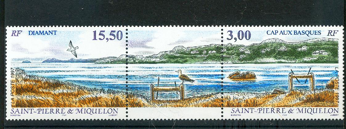 Saint Pierre et Miquelon 654 A cap aux Basques À LA FACIALE 1997 neuf ** TB MNH sin charnela  