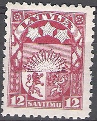 Latvija 1923 Michel 94 Neuf ** Cote (2013) 0.75 € Armoirie 