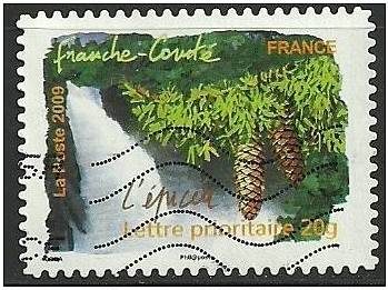 France 2009 - Franche-Comté - L'épicéa - 310 oblitéré.