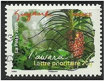 France 2009 - Guyane - L'awara - 311 oblitéré.