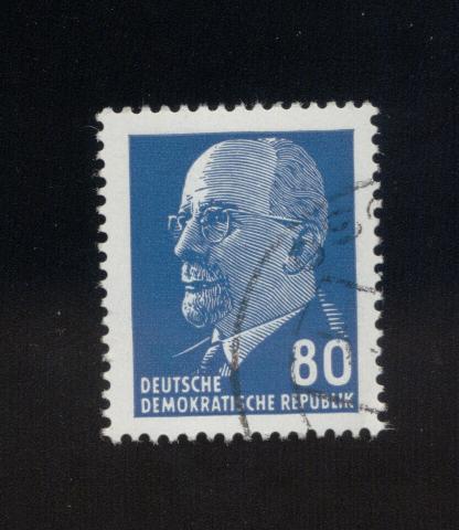 Timbre Oblitéré Used Stamp ALLEMAGNE 80 DEUTSCHE DEMOKRATISCHE REPUBLIK RDA DDR DEUTSCHLAND