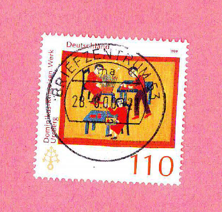 Timbre Oblitération ronde Used Stamp Allemagne 110 DEUTSCHLAND ALLEMAGNE 1999