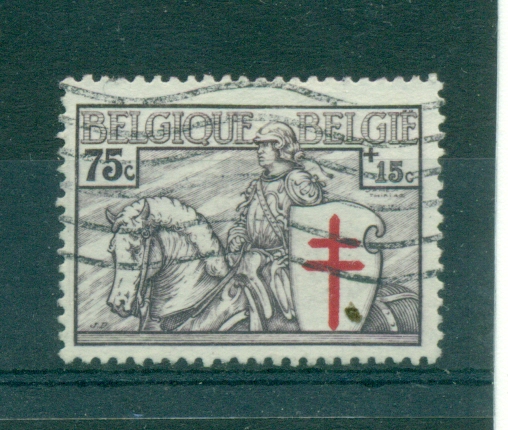 Belgique - Série Chevaliers - 1934 - TP 397 - Oblitére 
