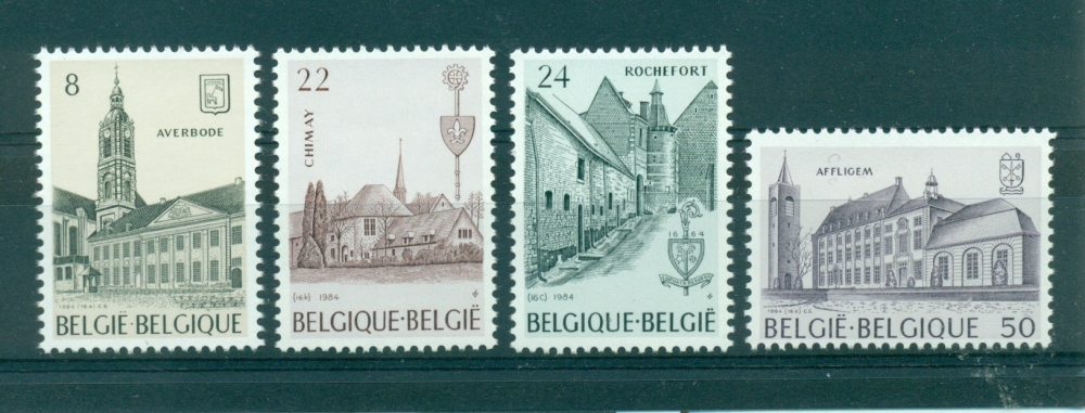 Belgique - 1984 - TP 2146 / 9 - Abbayes - Neuf ** NMH