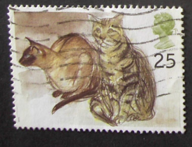 GB 1995 Cats  25p YT 1790 / SG 1849