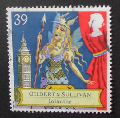 GB 1992 Gilbert & Sullivan 39p YT 1632 / SG 1628