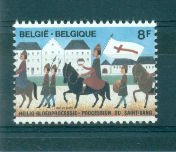 Belgique - 1983 - TP 2090 - Procession du Saint Sang à Bruges - Neuf ** NMH