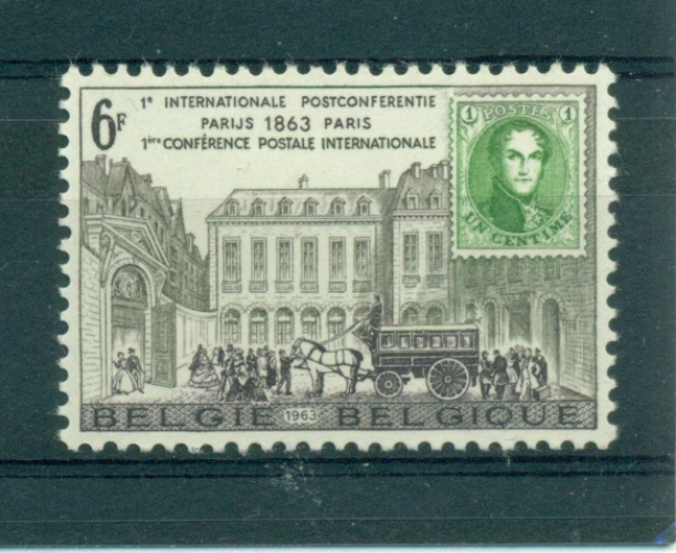 Belgique - 1963 - TP 1250 - Hôtel des Postes à Paris - Neuf ** NMH