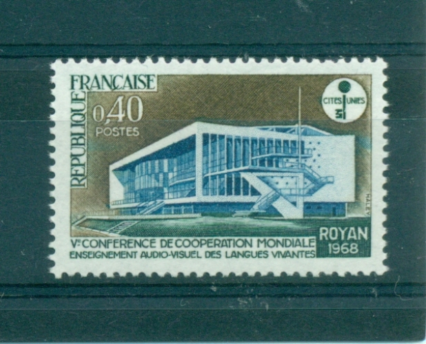 France - 1968 - TP 1554 - Conf. Coop. Enseignement Langues - Neuf ** NMH