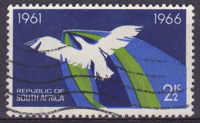 AFRIQUE DU SUD 1966 OBLITERE N° 299
