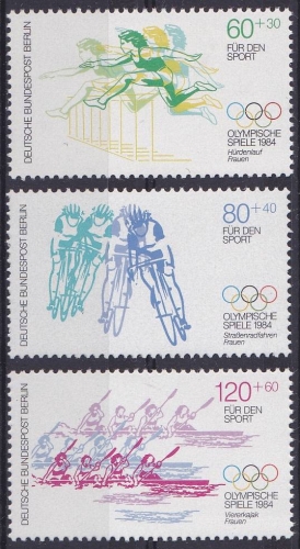 ALLEMAGNE BERLIN 1984 NEUF** MNH N° 677 à 679