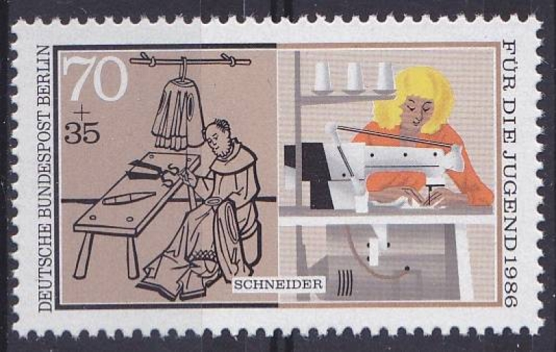 ALLEMAGNE BERLIN 1986 NEUF** MNH N° 717