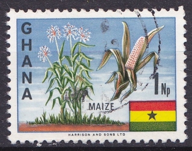 GHANA 1967 OBLITERE N° 278 maïs