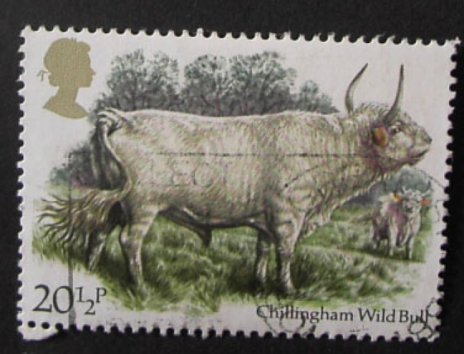 GB 1984 Cattle  20p YT 1118 / SG 1241