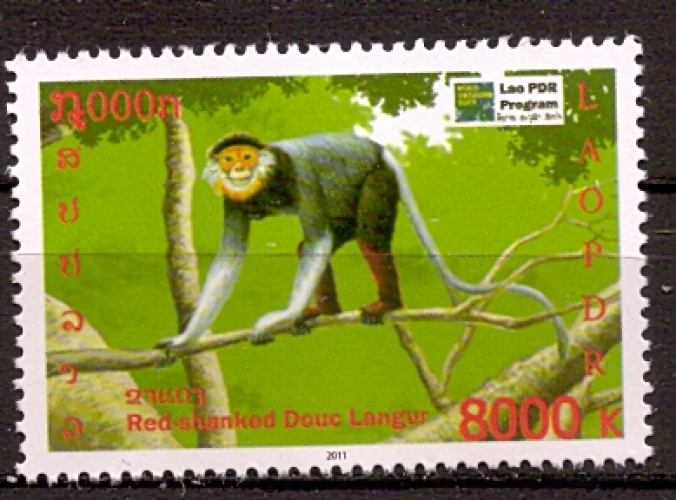 Laos 2011 YT 1816 MNH Singe Langur