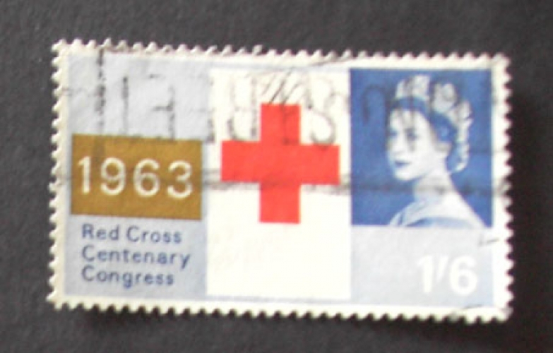 GB 1963 Red Cross  1S6D YT 380 / SG 644