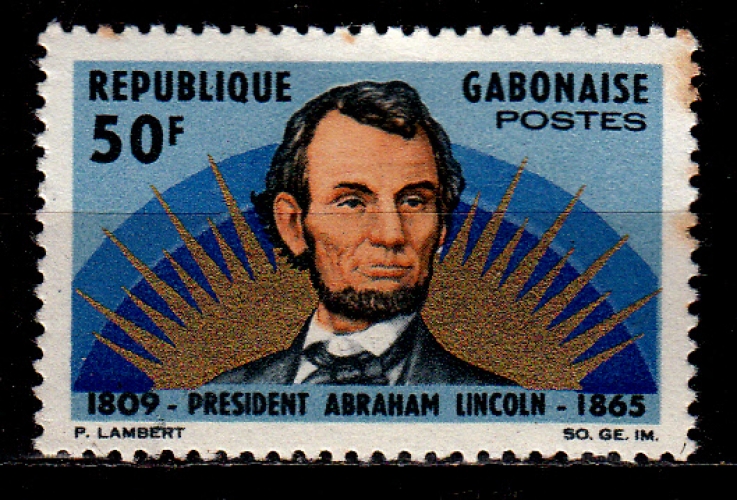 Gabon 185 A. Lincoln