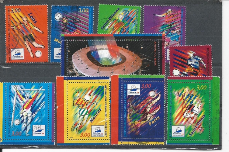 FRANCE N°19 feuillet manque Lyon oblitérés rond