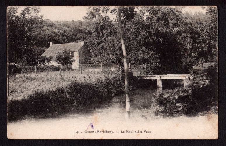 France   CPA Guer ( 56 ) Le Moulin des Vaux 