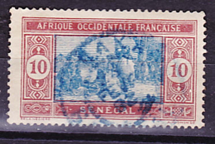 SENEGAL 1922-26 Y& T N° 74 Oblitéré