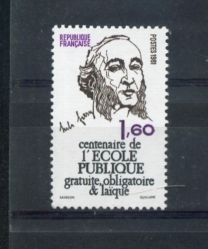 France 2167 personnage Jules Ferry neuf **TB MNH  faciale 0.24