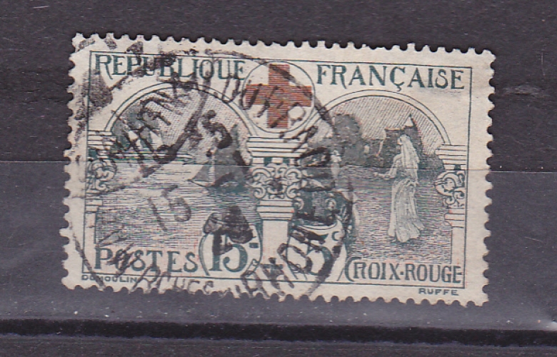 France 1918 Y& T n°  0156 Au profit de la Croix Rouge