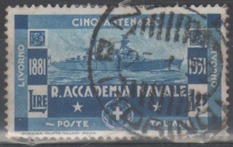 Italie 1931 - Academie Navale 1,25 L.