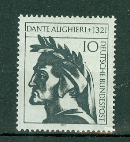 RFA - 1971 -  650ième Anniv. Mort de Dante Alighieri  - n° 549  - Neuf **