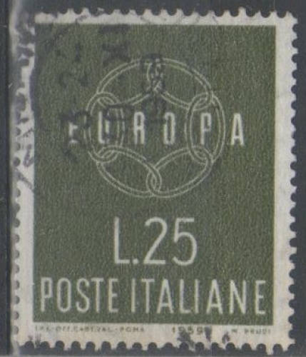 Italie 1959 - Europa 25 L.