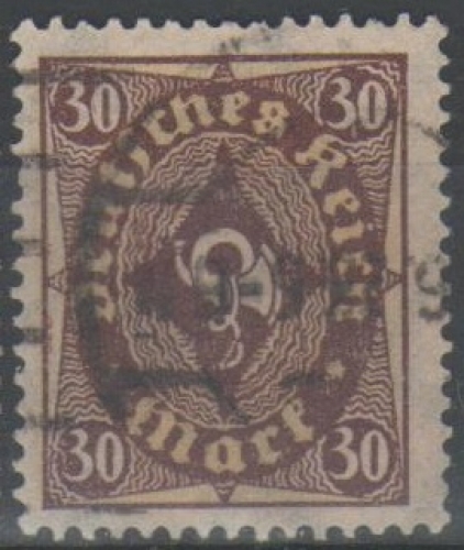 Allemagne 1921 - Cor 30 m.