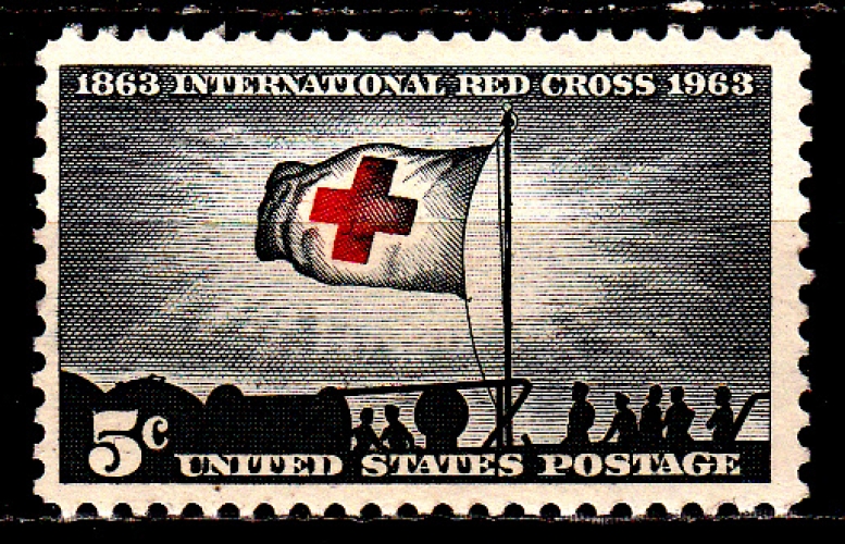 USA 753 Centenaire Croix-Rouge Internationale