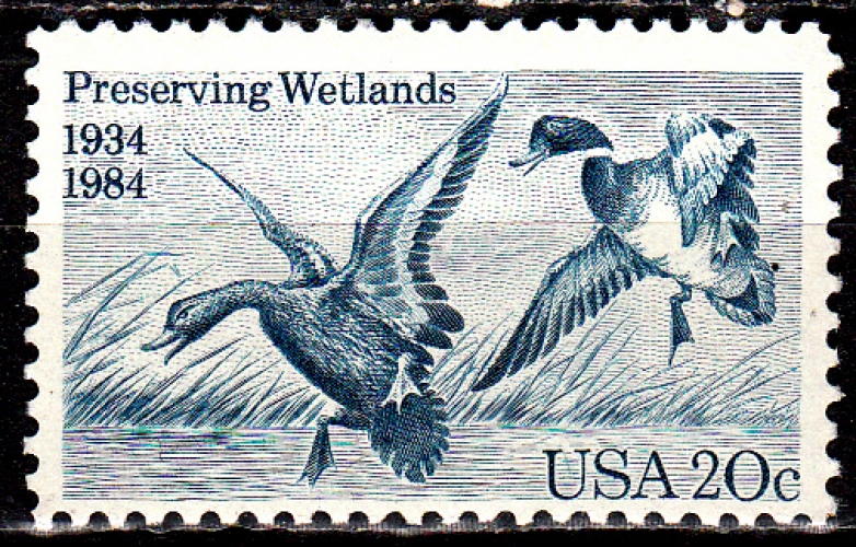 USA 1539 50e anniversaire Loi pour la protection des oiseaux migrateurs