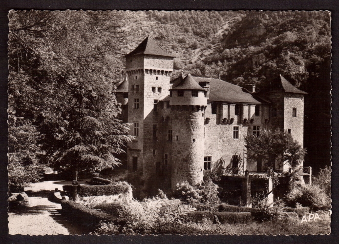 France Carte Postale Cpm En Parcourant Les Gorges  du Tarn.Château de La Caze (XV) 