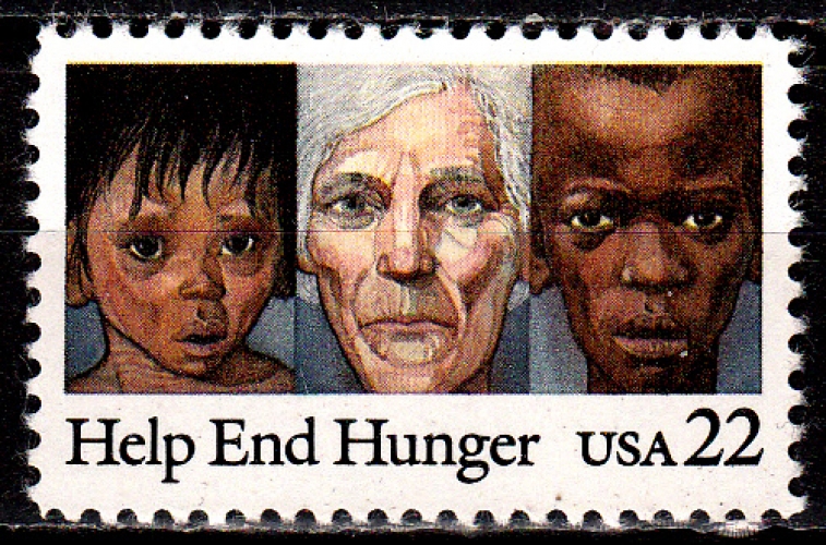  USA 1609 Campagne contre la famine