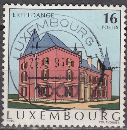  Luxembourg 1995 Michel 1375 O Cote (2008) 0.80 Euro Erpeldange Cachet rond