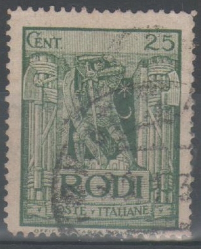 Rodi 1932 - Ordinaire 25 c.