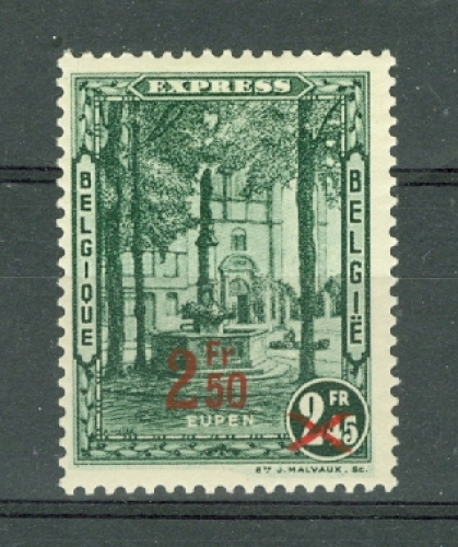 Belgique - 1932 - Express Eupen Surchargé - n° 292 H - charnièré