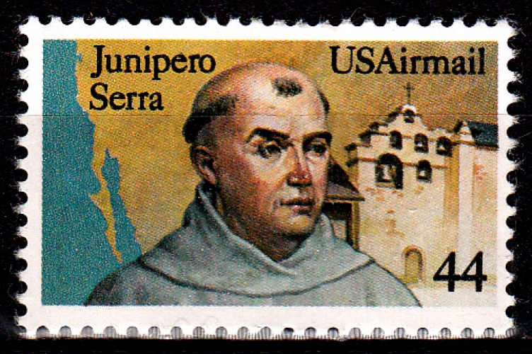  USA Pa 110 Bicentenaire mort du Frère Junipero Serra