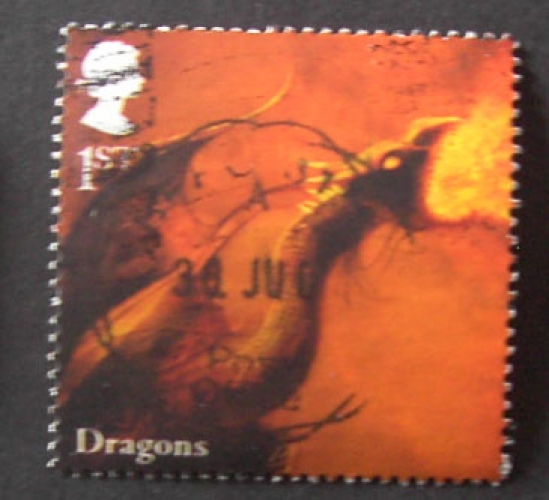 GB 2009 Mythical creatures Dragons 1st  YT 3165