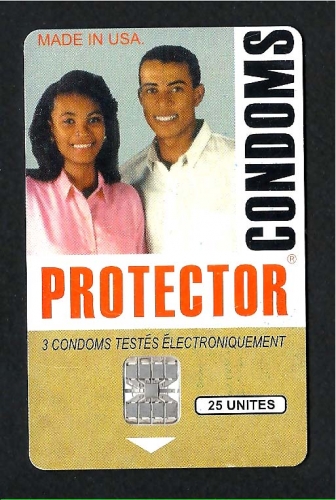 Madagascar - télécarte de 25 unités - Condoms Protector - 