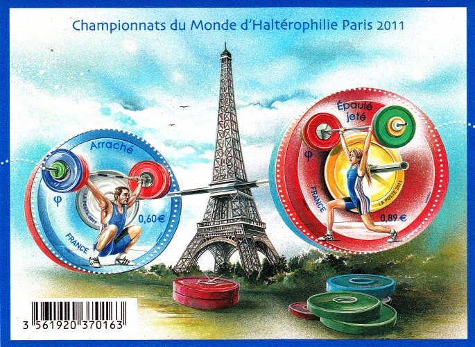 France Bf 2011 Championnats du Monde d´Haltérophilie à Paris 