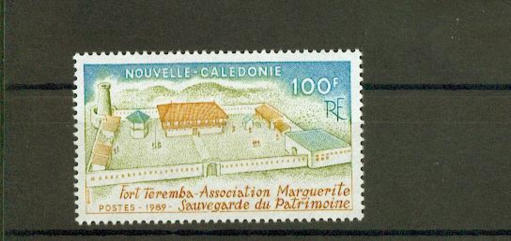 Nouvelle Calédonie 584 1990 fort teremba neuf **TB MNH sin charnela faciale 0.84