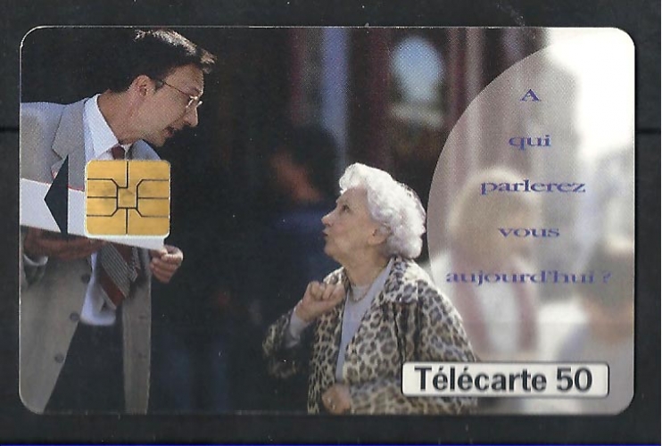 Télécarte - F916B - (50 unités) A qui parlez vous aujourd'hui - année 11/98