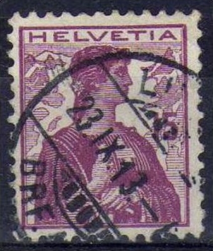 Suisse 1908 - Helvetia 15 c.